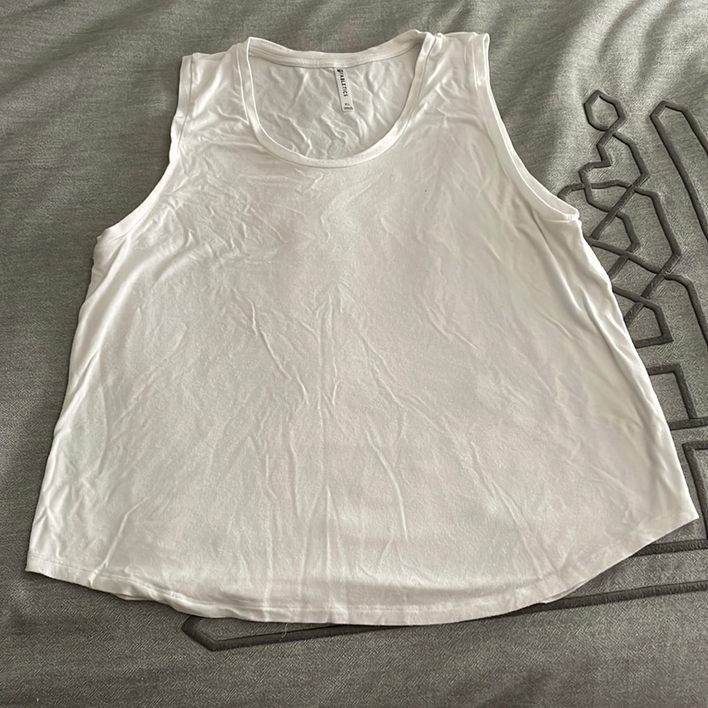 LIKE NEW Fabletics white tank